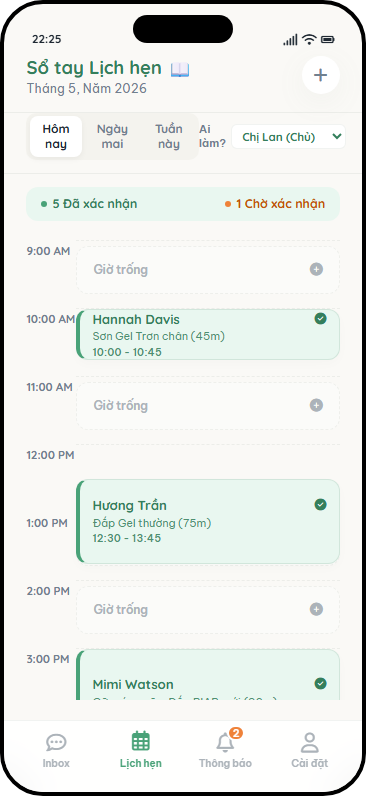 Nonla Lightweight Calendar View